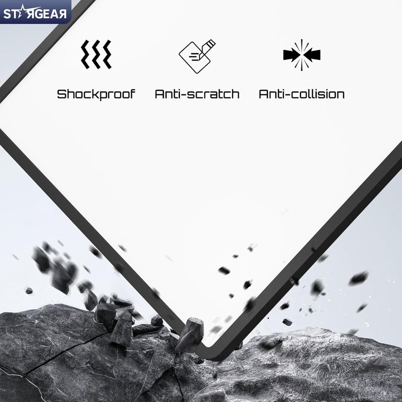 STARGEAR Starlink Mini Case, Mini Protective Cover Liquid Silicone Case for Starlink Satellite Dish, Accessories for Starlink Portable Full Cover Shell with Black Sticker (Black) - Image 5